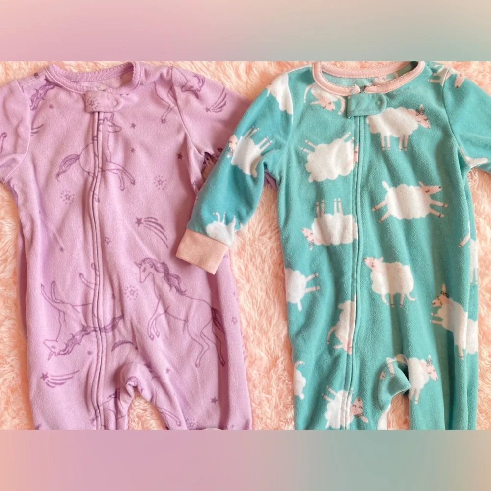 Carters footie sleepers